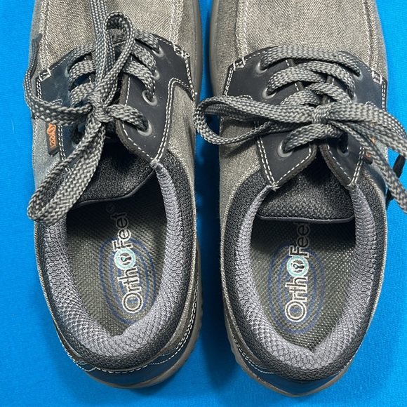 Ortho feet gray Oxford men’s 10m - Picture 5 of 8